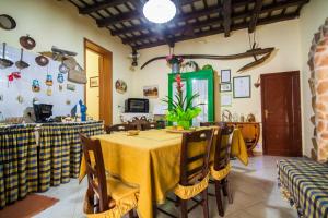TV a/nebo společenská místnost v ubytování La Pergola B&B