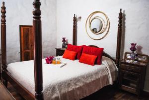 Posteľ alebo postele v izbe v ubytovaní Casa Rural Tile