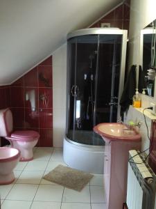 A bathroom at Dolce Vita