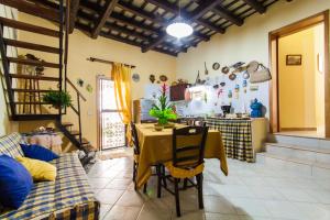 Posezení v ubytování La Pergola B&B