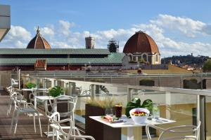 Balkón nebo terasa v ubytování Hotel Glance In Florence