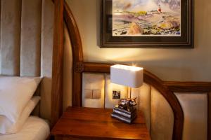 A seating area at Black Horse Beamish 