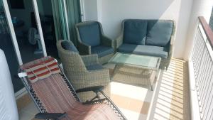 Posezení v ubytování Seaview Condo B63