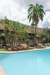 The swimming pool at or close to Sarova Lion Hill Game Lodge