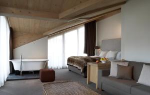 Setusvæði á Eco & Wellness Boutique Hotel Sonne