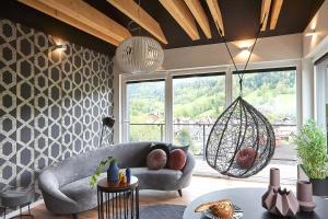 Posedenie v ubytovaní Apartament Balance z prywatną sauną