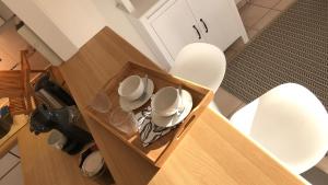 Все необхідне для приготування чаю та кави в LLN lodge