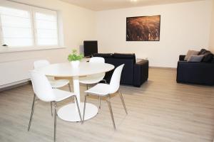 Posezení v ubytování B&B Intermezzo