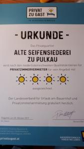 Fotografie z fotogalerie ubytování Alte Seifensiederei zu Pulkau v destinaci Pulkau