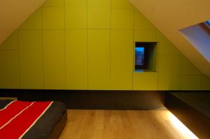 Postel nebo postele na pokoji v ubytování Vakantiehuis Lazy house 6 tot 8 personen