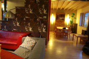Posezení v ubytování Vakantiehuis Lazy house 6 tot 8 personen