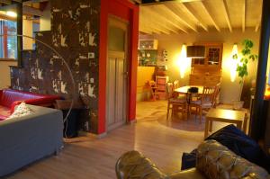 Posezení v ubytování Vakantiehuis Lazy house 6 tot 8 personen