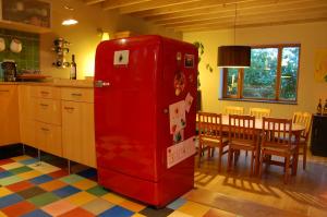 Kuchyň nebo kuchyňský kout v ubytování Vakantiehuis Lazy house 6 tot 8 personen