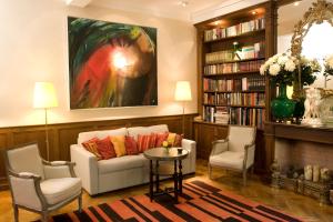 Posezení v ubytování Boutique Hotel Splendid