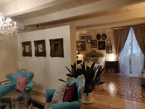 Χώρος καθιστικού στο Valletta Lucente Guest House