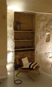 Posezení v ubytování StageROOM02 - Matera