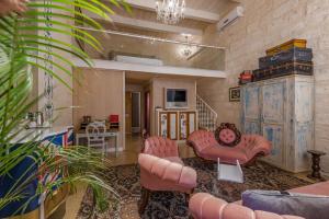 Posezení v ubytování Valletta Lucente Guest House