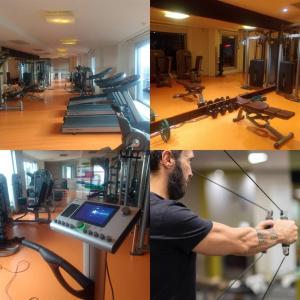 Fitness centrum a/nebo fitness zařízení v ubytování Armoni Residence Istanbul