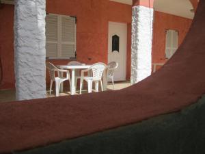 Χώρος καθιστικού στο Helios Rooms +7 φωτογραφίες