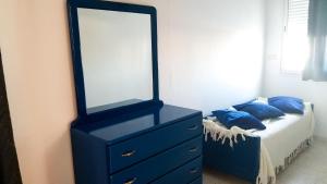 Postel nebo postele na pokoji v ubytování Mahdia Place Apartments