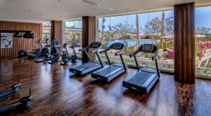 Fitness centrum a/nebo fitness zařízení v ubytování RIMBA by AYANA Bali
