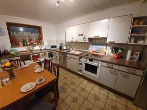 Köök või kööginurk majutusasutuses Ferienwohnung Urlaub im Kraichgau