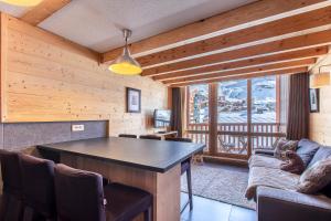 Χώρος καθιστικού στο Val Thorens-Cosy Duplex avec Vue Silveralp 681