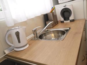 Kuchnia lub aneks kuchenny w obiekcie Cozy Studio Apartment Tian in Zagreb