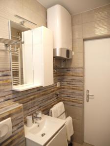 Łazienka w obiekcie Cozy Studio Apartment Tian in Zagreb