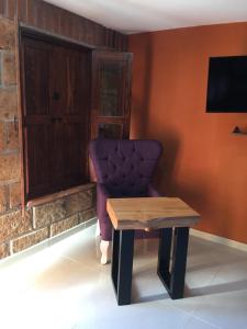 Μια τηλεόραση ή/και κέντρο ψυχαγωγίας στο HOTEL BOUTIQUE JAYCO