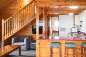 Kuchyň nebo kuchyňský kout v ubytování New Haven Motel