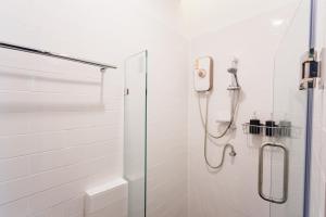 Baðherbergi á Spinomad hostel