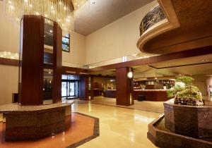 Vstupní hala nebo recepce v ubytování Nishitetsu Grand Hotel