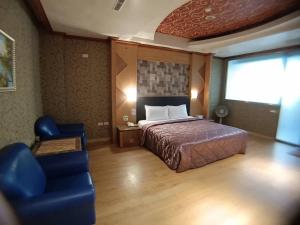 Katil atau katil-katil dalam bilik di Wen Mei Motel