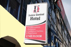 Certifikát, hodnocení, plakát nebo jiný dokument vystavený v ubytování Jamia Central Hotel