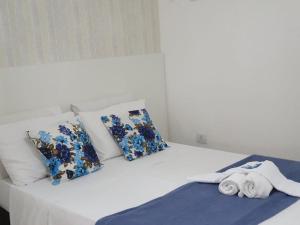 Postel nebo postele na pokoji v ubytování Pousada Mar Azul