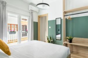 Posteľ alebo postele v izbe v ubytovaní Homey Skg