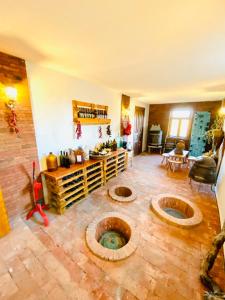 Posezení v ubytování Guesthouse Zedafoni