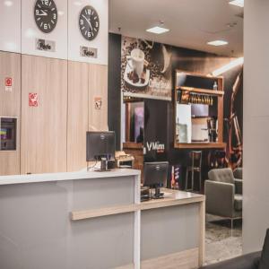 A cozinha ou cozinha compacta de Allia Gran Pampulha Suites