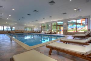 Bazén v ubytování Hotel Coop Rozhen nebo v jeho okolí