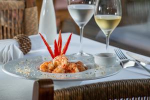 Comida in lodge ou em algum lugar perto