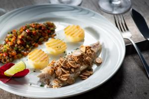 Comida in lodge ou em algum lugar perto
