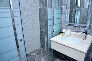 Koupelna v ubytování Supreme Hotel Baku