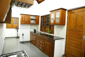 Kjøkken eller kjøkkenkrok på Kandy Wellington Apartment
