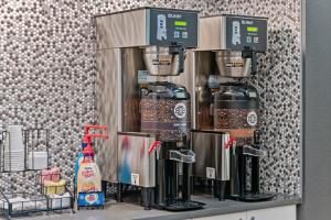a coffee machine sitting on top of a counter at Extended Stay America Premier Suites - Union City - Dyer St in Union City