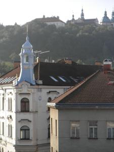 Výhľad na hory alebo výhľad na hory priamo z penziónu