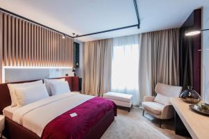 Posteľ alebo postele v izbe v ubytovaní Pod Zidom Rooms