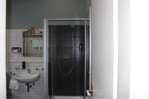 Koupelna v ubytování Hotel Drei Kronen