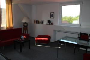 Posezení v ubytování Hotel Drei Kronen