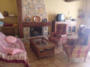 Posezení v ubytování CASA RURAL AMADOR